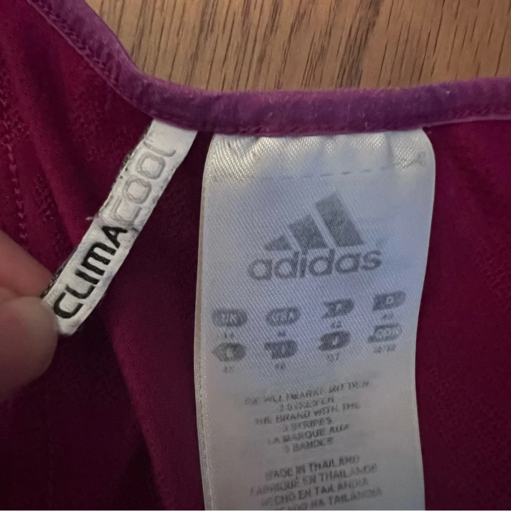 Adidas Women’s"Ana Ivanovic" Climacool Pink Magenta / Purple Tennis Dress Size M - Picture 8 of 9